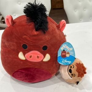 Disney Squishmallows Pumbaa & Timon  NWT